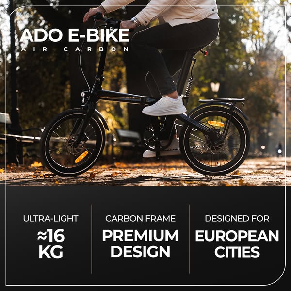 Ultra-Light Carbon Folding E-Bike (~16kg)