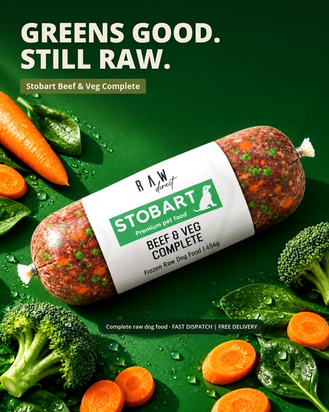 Veg In The Mix. Still Raw.