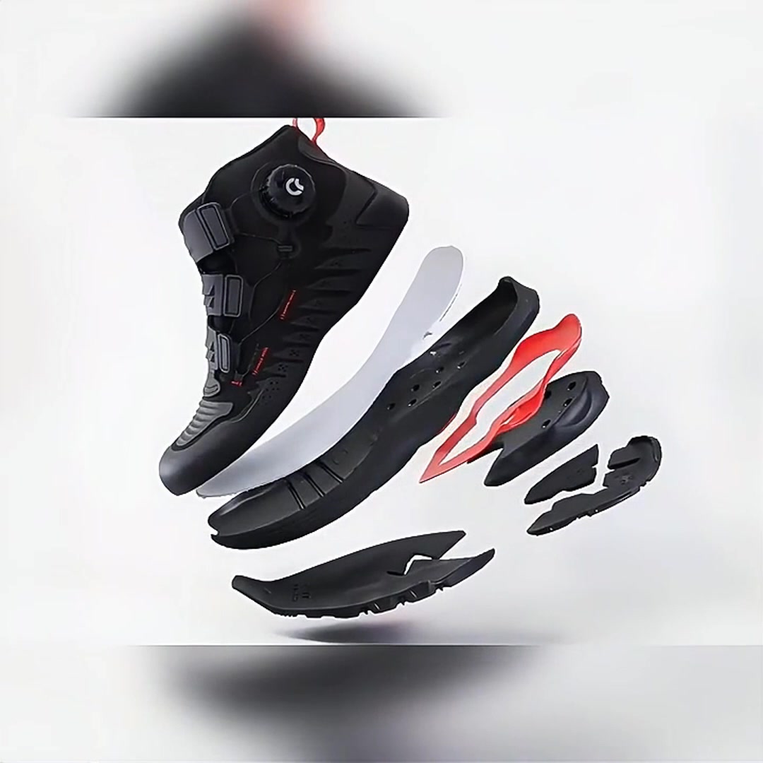 Push & Turn! Ultimate Motorcycle Riding Shoes.