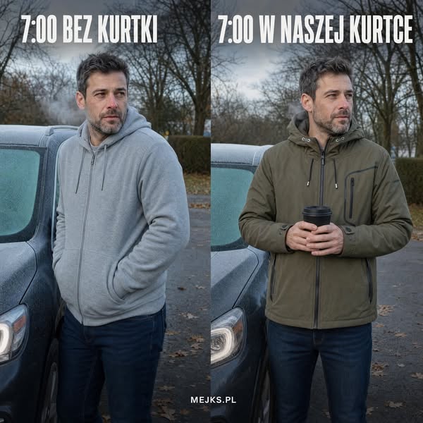 Bluza wystarczy. Do pierwszego chłodu