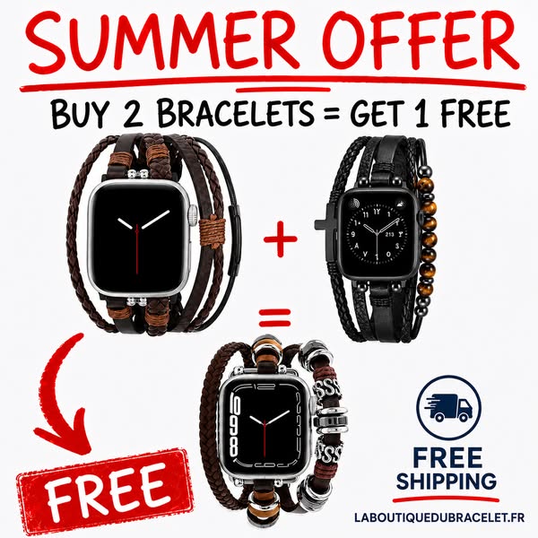Summer 2+1 — Buy 2 Bracelets, the 3rd is on us!