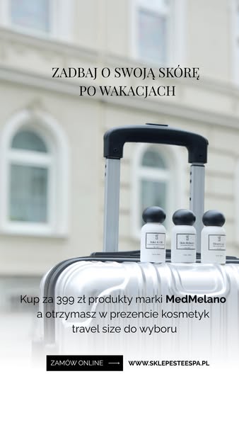 MedMelano + prezent Kup za min. 399 zł i wybierz kosmetyk travel size, który otrzymasz gratis.