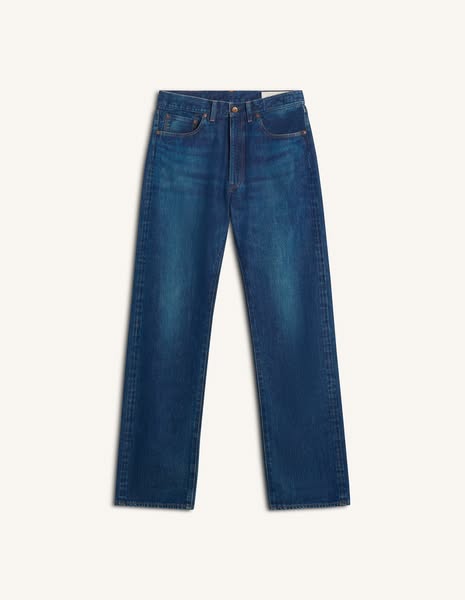 Maison Kitsune X Kuro Selvedge Voyage Denim Pants - Maison Kitsuné