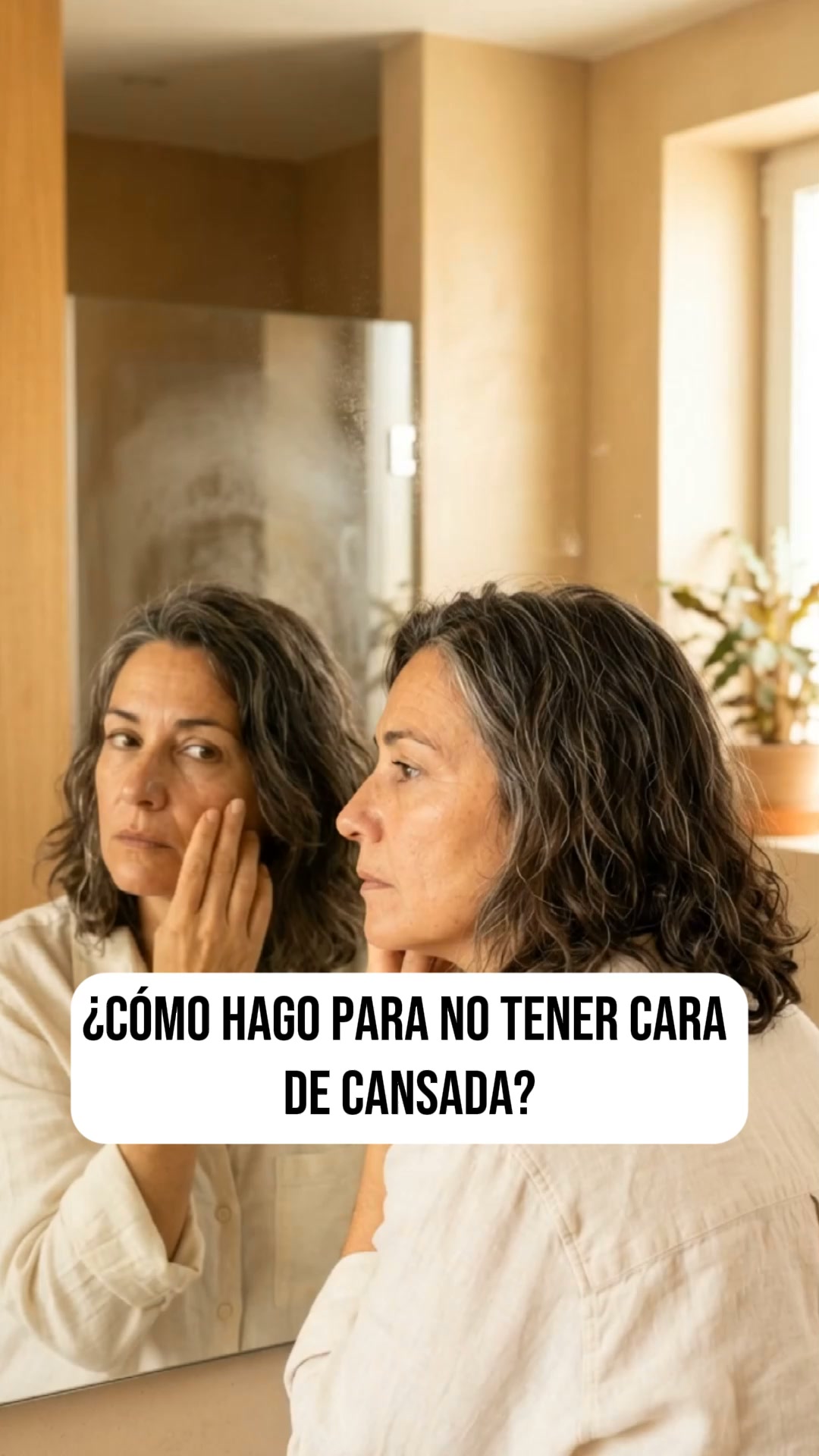 Tu cara de descanso, desde la primera gota