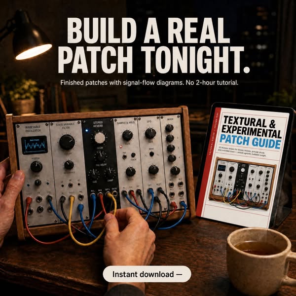 Stop Patching the Same Sounds