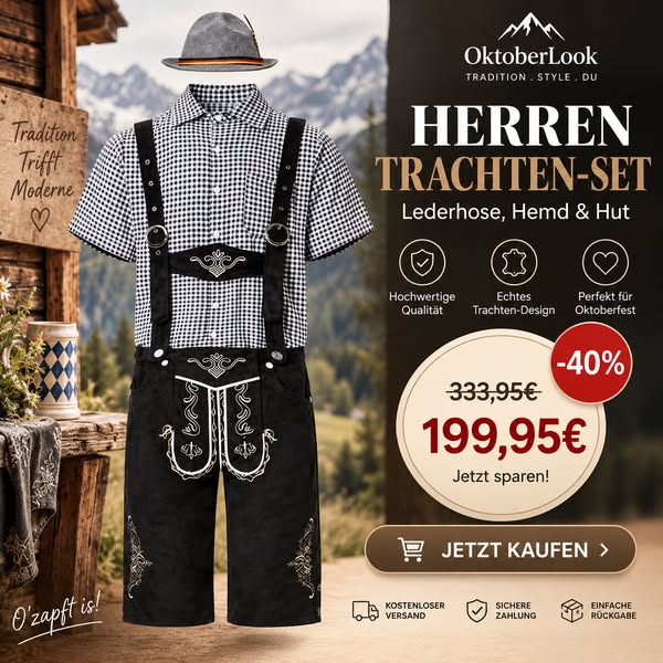 Trachten-Set jetzt -40% sichern