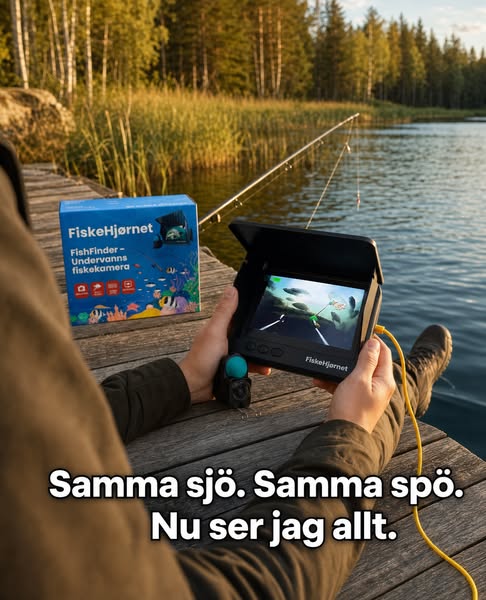 Se fisken innan du kastar