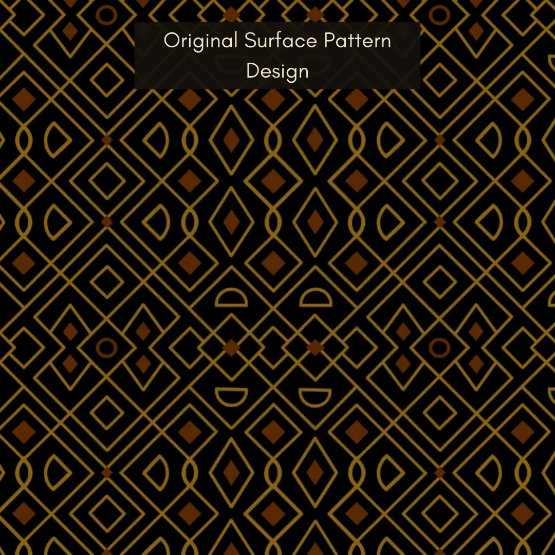 Golden Lattice – Digital Pattern Download
