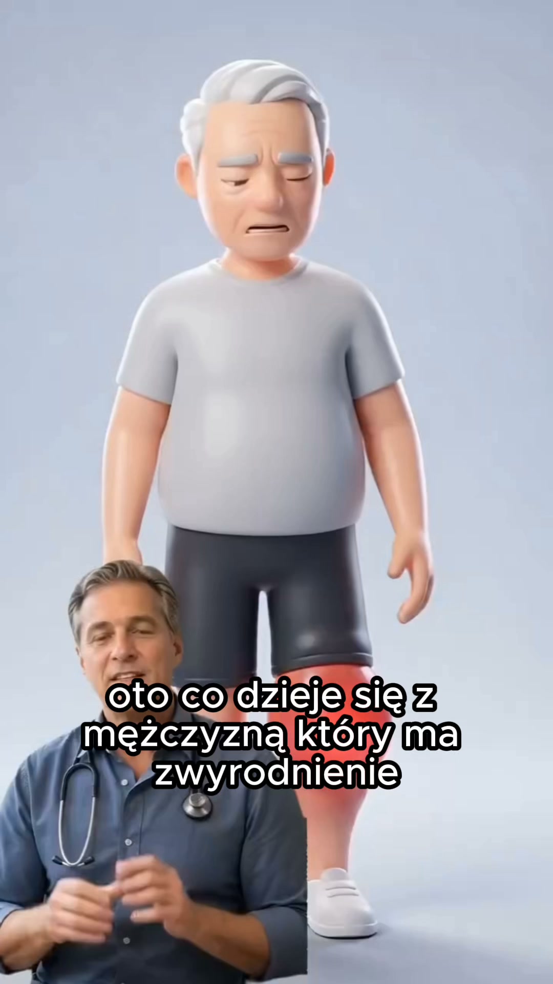 W ciągu 24 godzin schody przestają być najgorszą częścią jego dnia.