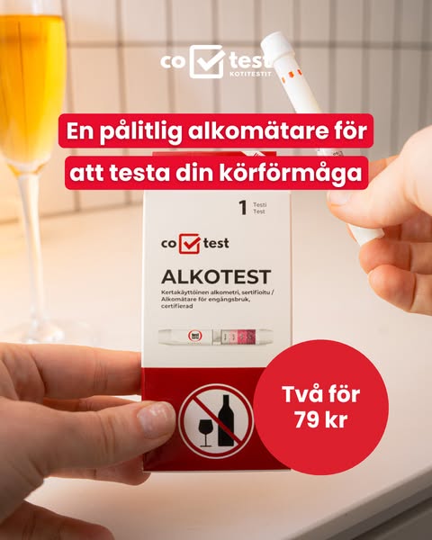 Var ansvarsfull och beställ hem dina tester