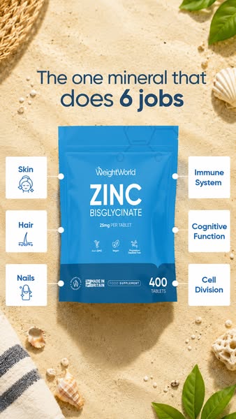 Highly-Absorbable Zinc, Just £9.99