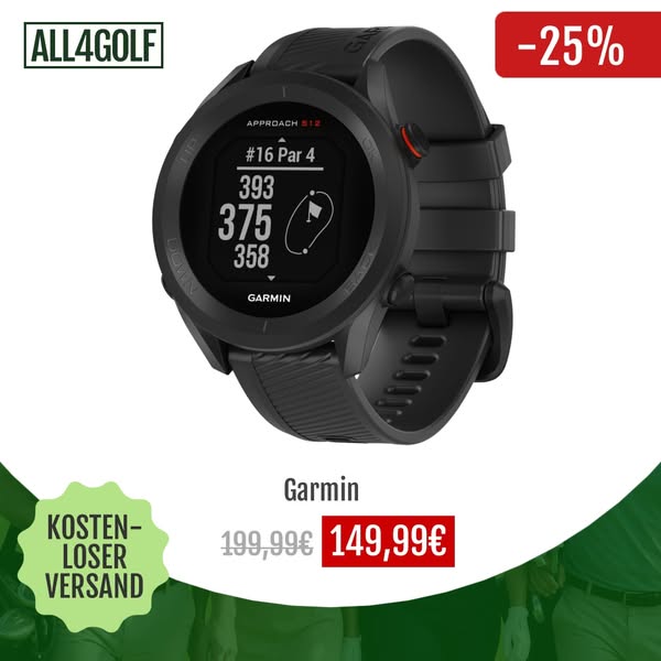 Garmin Approach S12, schwarz
