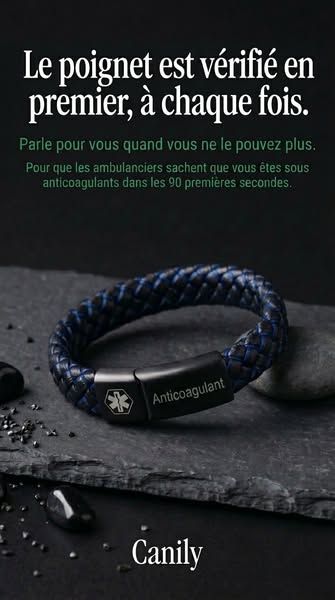 Une seconde peut tout changer. Ce bracelet aussi.