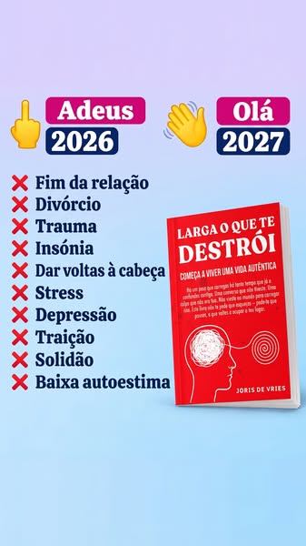 Muda o calendário. A cabeça fica igual