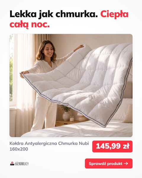 Kołdra Antyalergiczna Chmurka Nubi