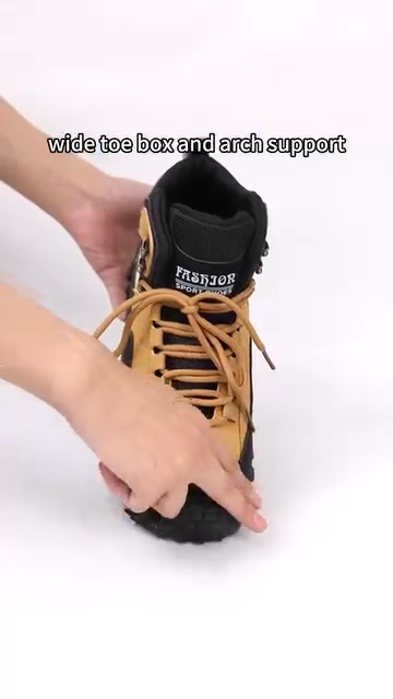 Step into our Men's Outdoor Hiking Boots and feel the difference. Perfect for any environment, these boots offer the comfort, support, an