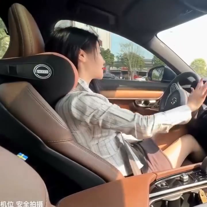 Neck + lumbar set. 10-second install. Any car.