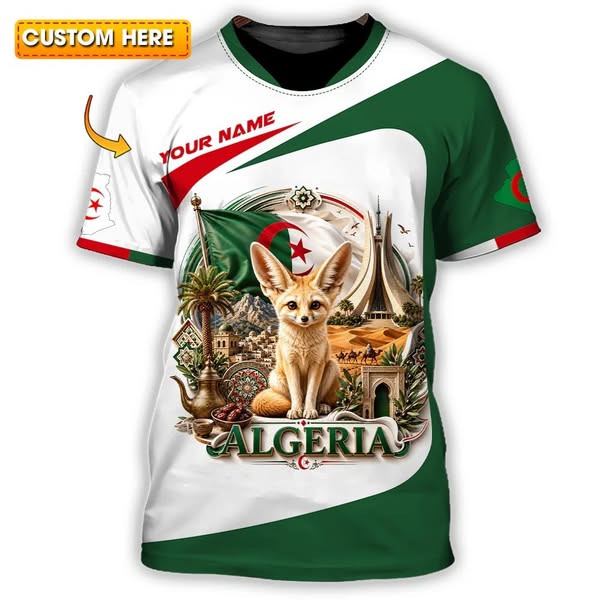 Algeria's Perfect Shirts Custom Name for You!