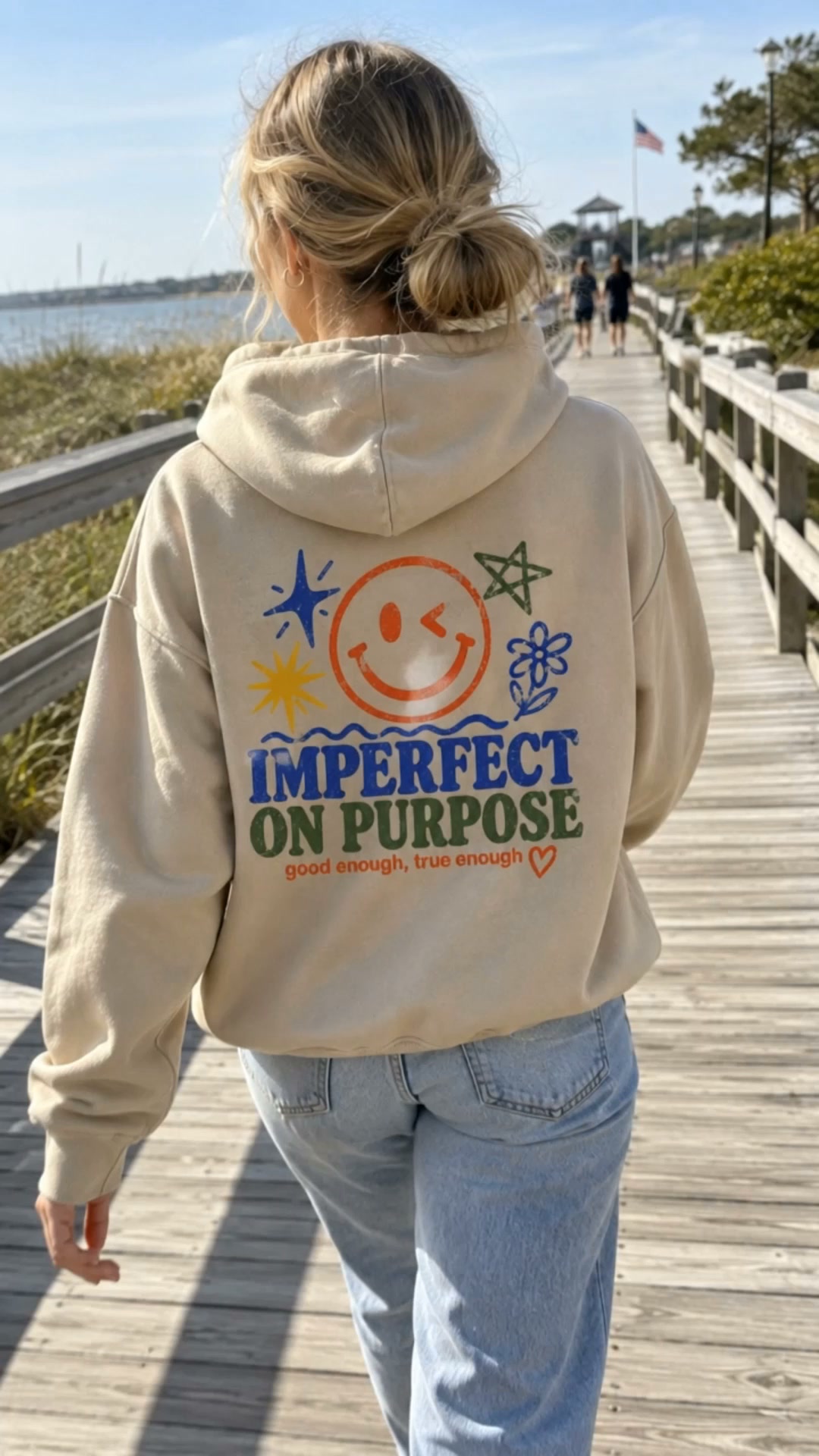 Imperfect On Purpose Graphic Hoodie
