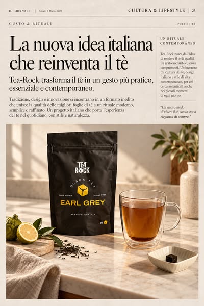 Il tè in cubetti che non hai mai provato!