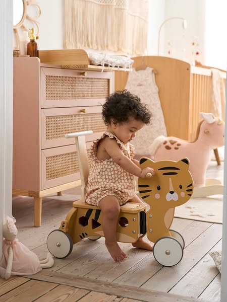 30% + ENVÍO GRATIS | Acaba Hoy | Correpasillos y carrito andador 2 en 1, Tanzania, de madera FSC® madera