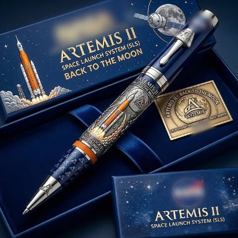 Artemis II SLS Back to THE Moon Commemorative Pen - Buy 1