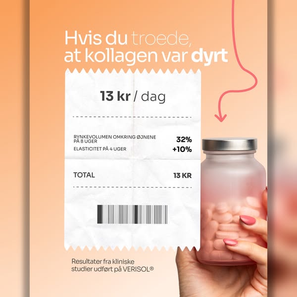 Spar 30% på kollagen