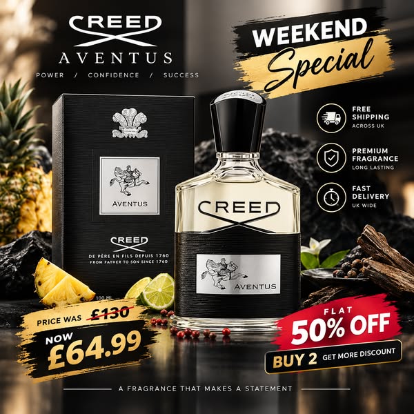 Creed Aventus – 50% OFF