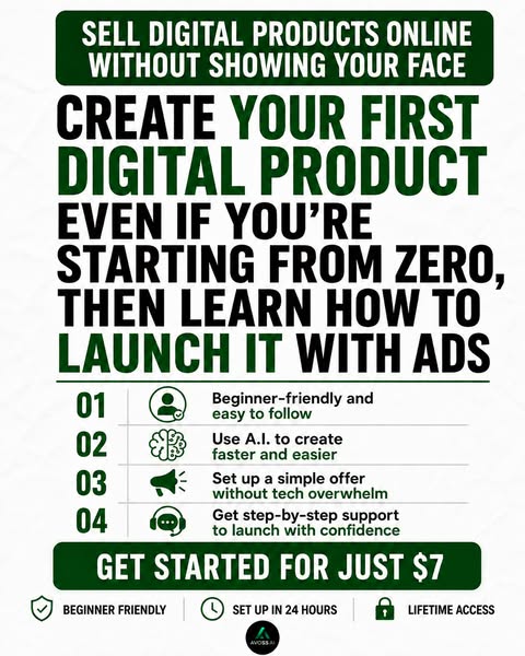 Create & Launch Your First Digital Product