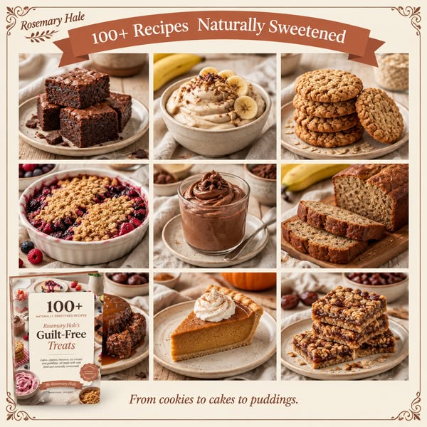100+ Desserts, No Refined Sugar