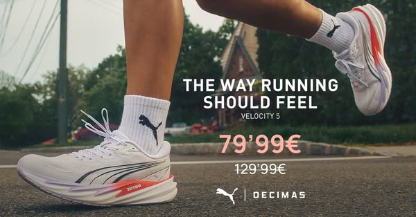 Tus Puma Velocity 5 para hombre en Décimas