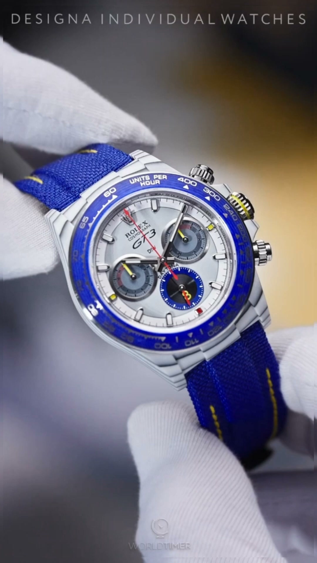 Porsche 911 GT3 DiW Daytona Carbo UNIQUE WATCH
