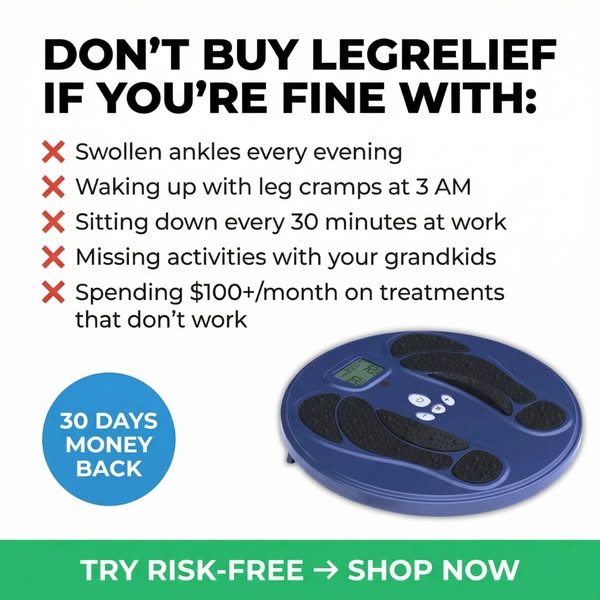 Relieve Heavy, Tired Legs in Just 20 Minutes a Day