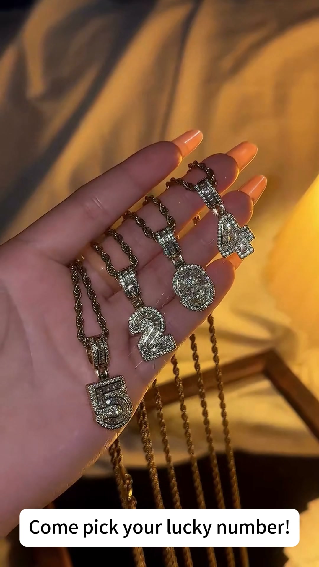 Lucky Number Necklace