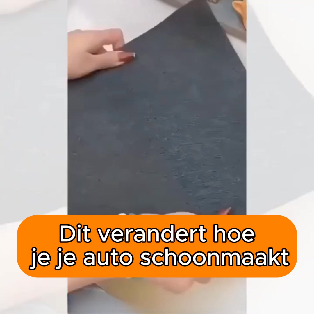 Geen vlekken en chemicaliën meer!