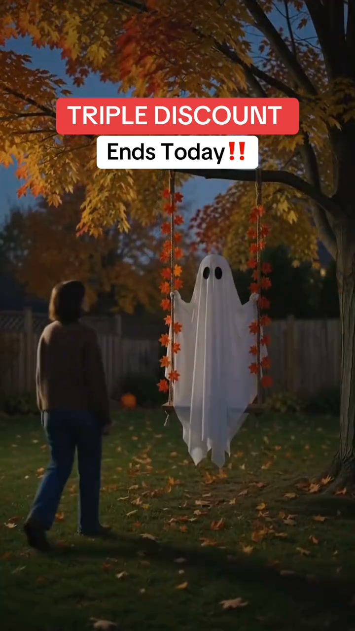 One Ghost for the Front. One for the Backyard Tree. Your House Wins Halloween.