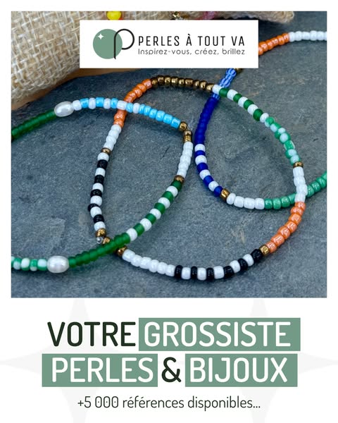 Votre fournisseur en gros de perles et bijoux en ligne !