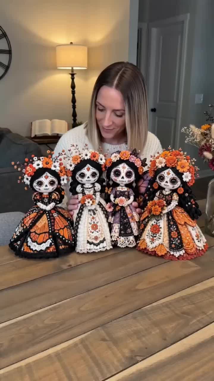 Halloween Patchwork Doll DIY Kit