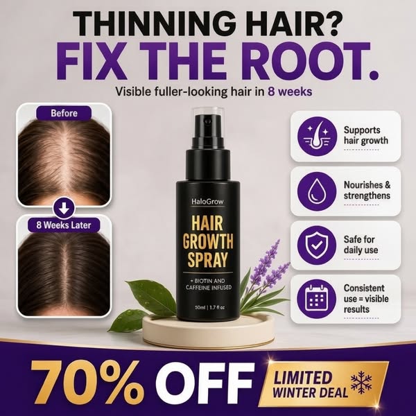 Fuller-Looking Hair — 70% Off Today