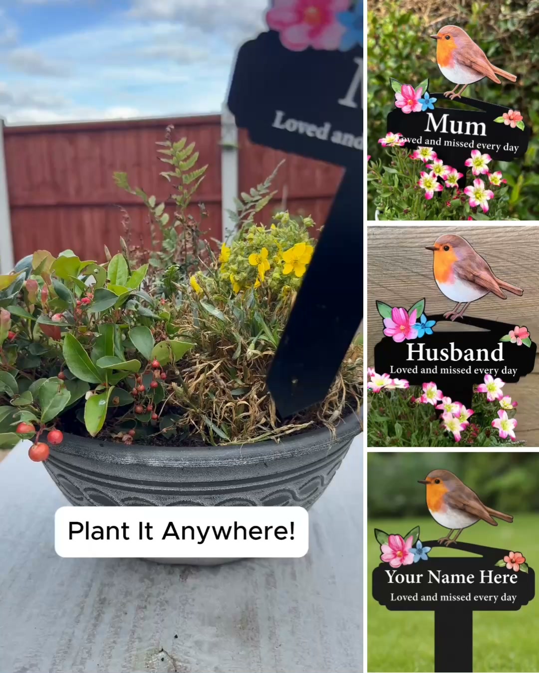 Beautiful Plant Pot Stake