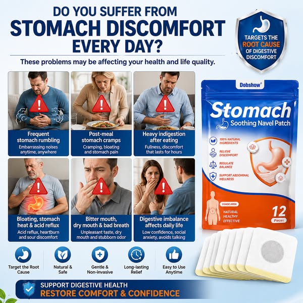 Sleep‑Time Gut Care | No Pills, Just A Simple Navel Patch