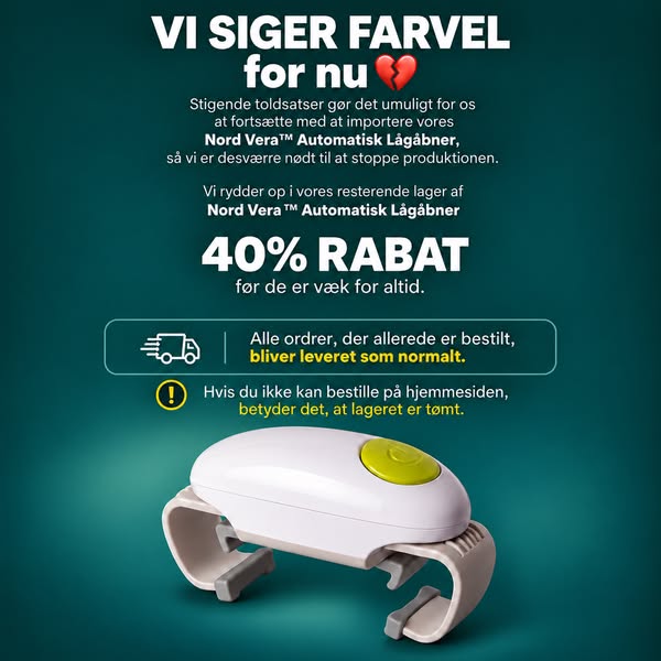 Når lageret er væk, er det væk for altid