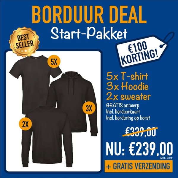 Tot €100 KORTING!