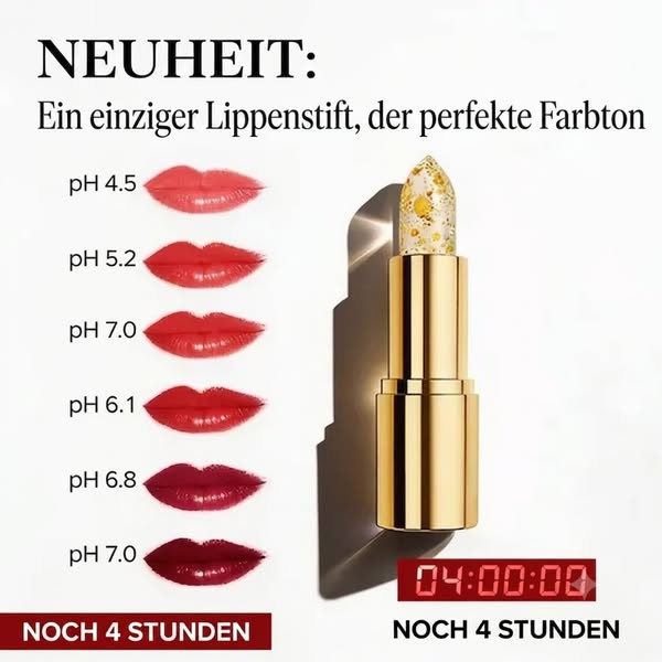 Der Lippenstift, der sich Ihnen anpasst.