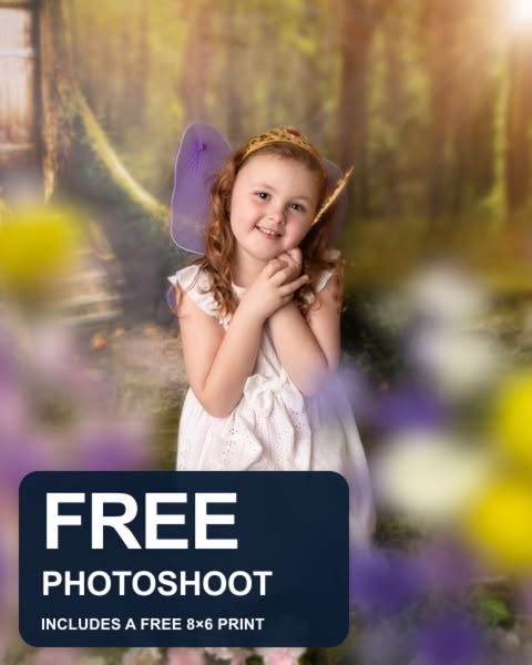 FREE Fairy Photoshoot + 8×6 Print