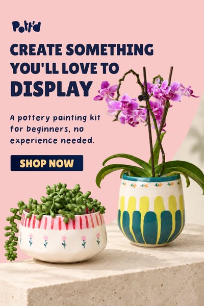 Shop the new Paint-a-Plant Pot Kit now.
