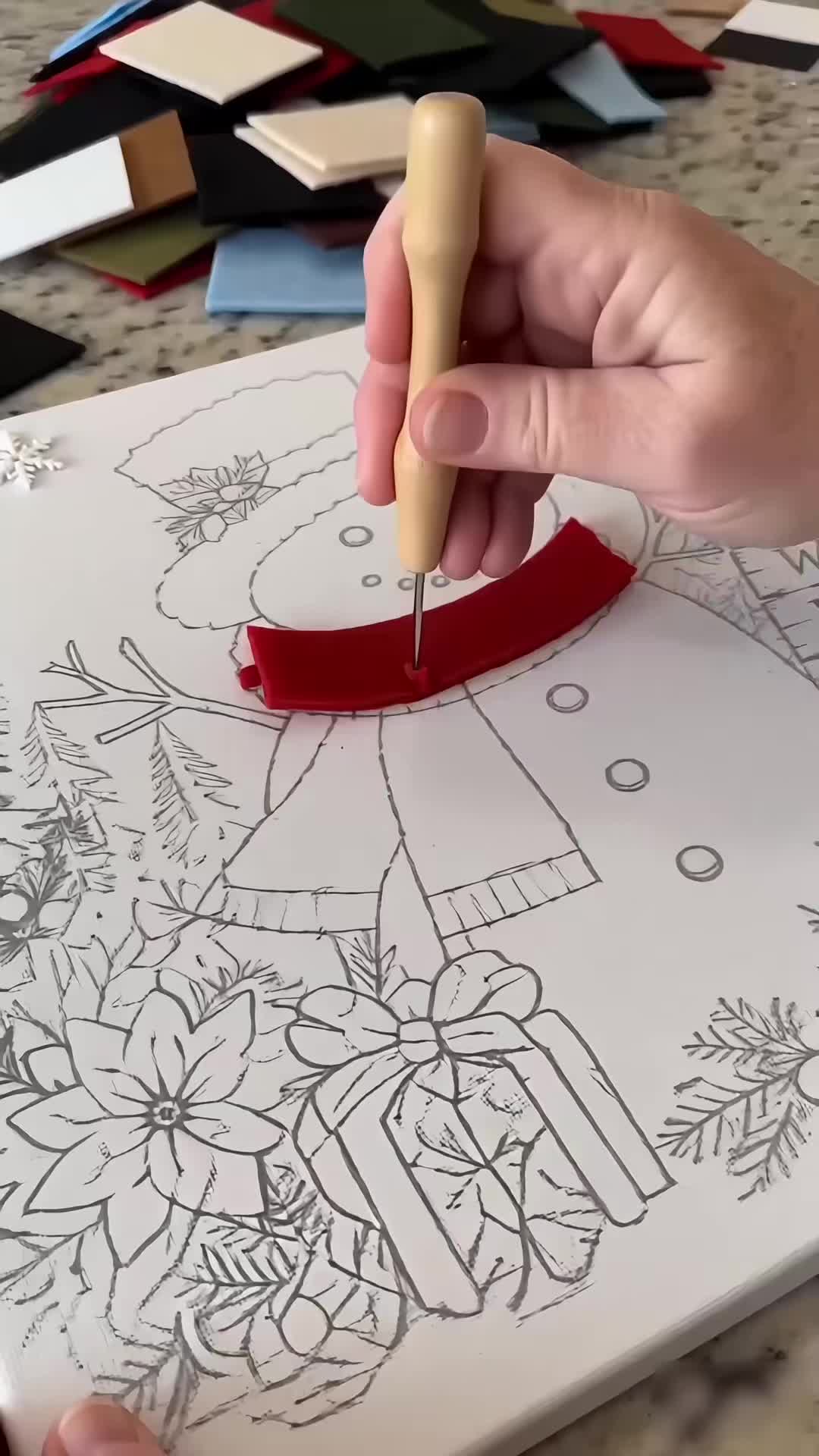 A screen-free Christmas activity