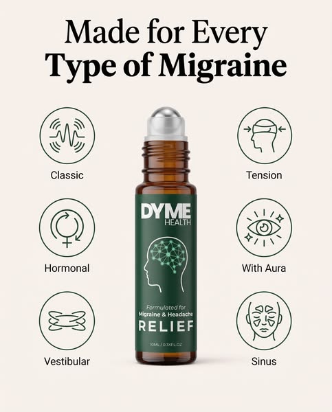 One Roll-On. Every Migraine Type.