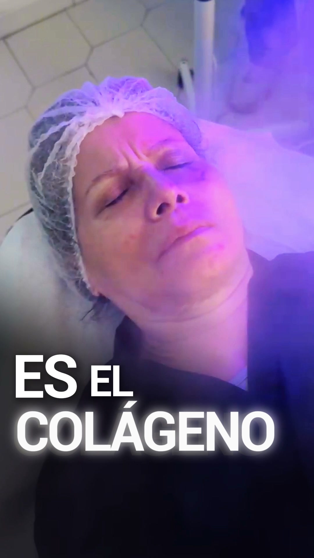 Rostro impecable, joven y elegante
