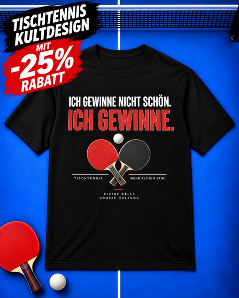 KULTIGE TISCHTENNIS DESIGNS!